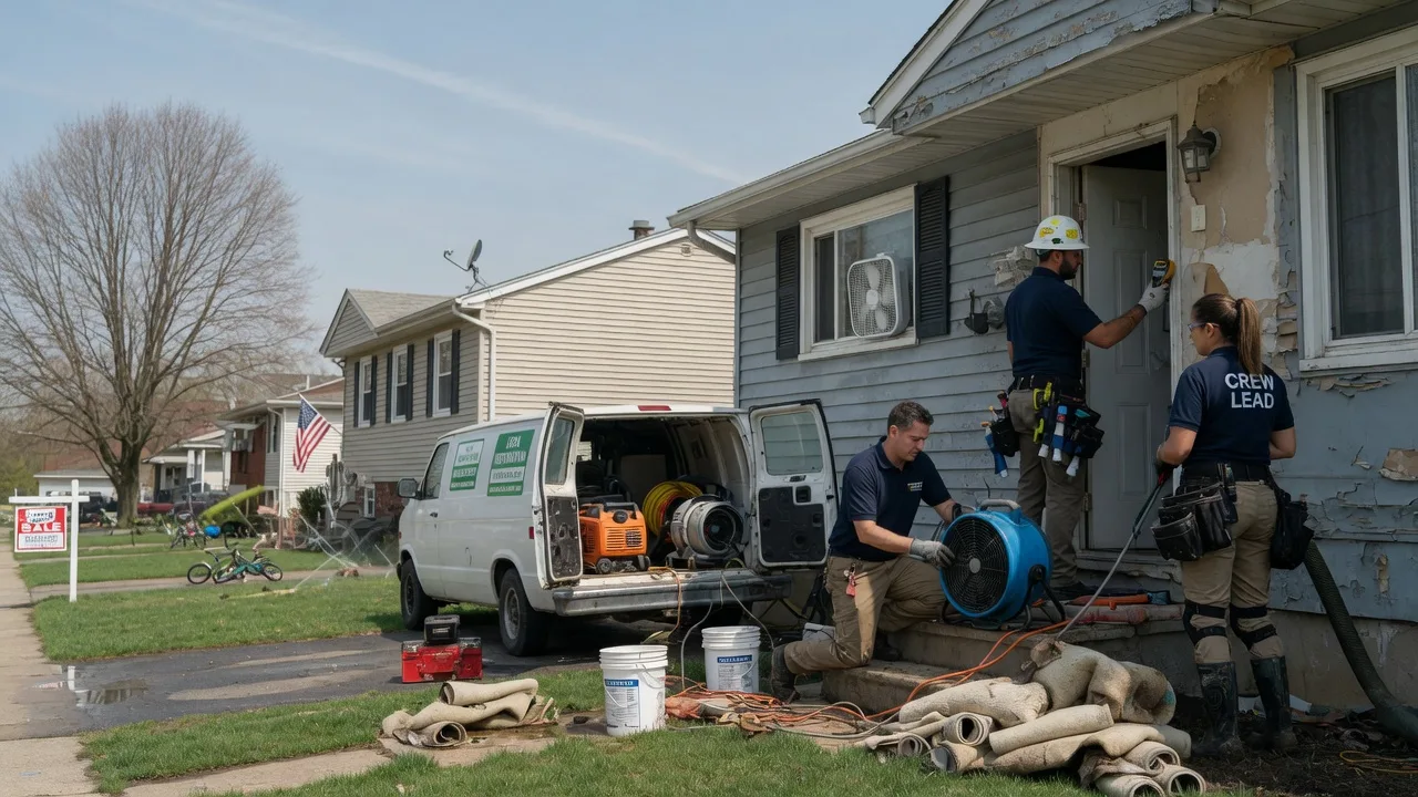 Flood Cleanup in Lawton, PA near me